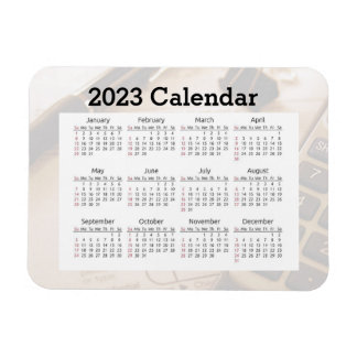 Magnet Flexible Réfrigérateur Calendrier 2023