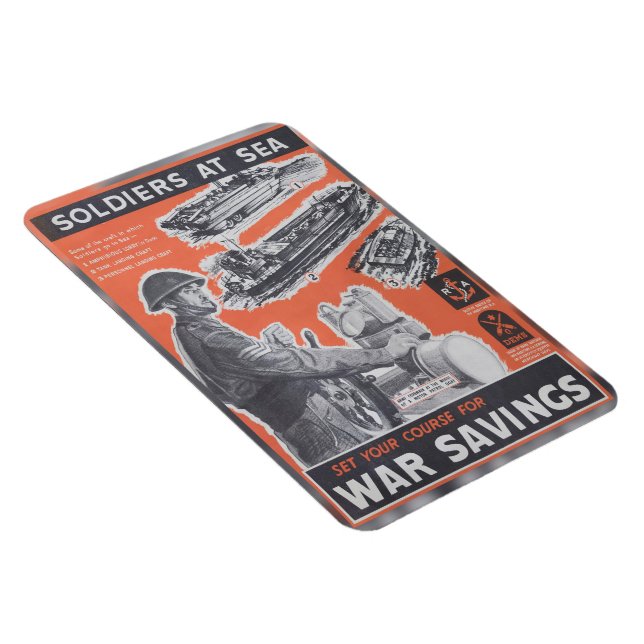 Magnet Flexible Réimpression de l'affiche britannique de guerre (Côté Droit)