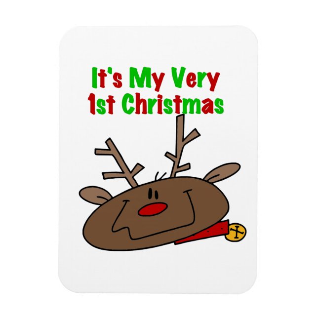 Magnet Flexible Reindeer Très 1er Noël (Vertical)