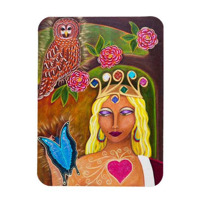Magnet Flexible "Reine de la Terre" (Vertical)