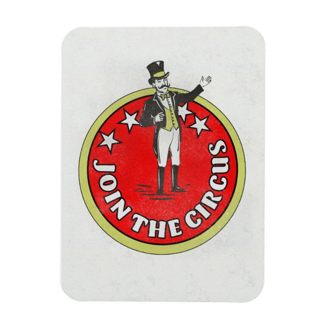 Magnet Flexible Rejoignez le Cirque  (Vertical)