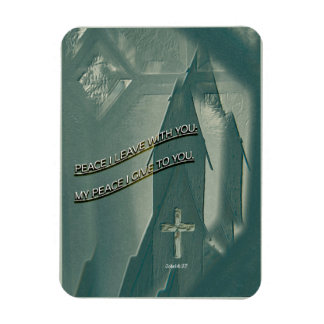 Magnet Flexible Religious Christian faith Peace I Leave with You 