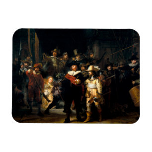 Magnet Flexible Rembrandt la montre de nuit