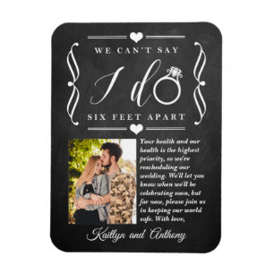 Magnet Flexible Remise du Mariage de Six Pieds Horaire Changement