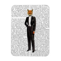 Renard En Costume De Soirée Complet