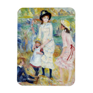 Magnet Flexible Renoir - Enfants en bord de mer, Guernesey