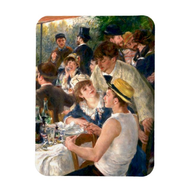 Magnet Flexible Renoir French Luncheon Booking Party (Vertical)