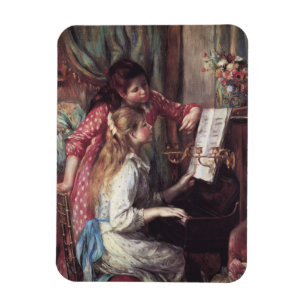 Magnet Flexible Renoir : Les filles au piano