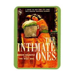 Magnet Flexible Reportage du roman de pulpe de 1960 The Intimate O