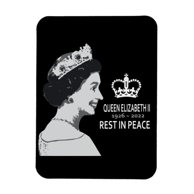 Magnet Flexible Repose En Paix Elizabeth (Vertical)