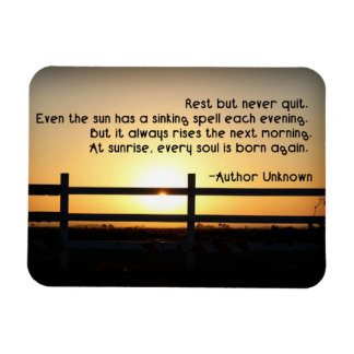 Magnet Flexible Reposez-vous, mais ne quittez jamais