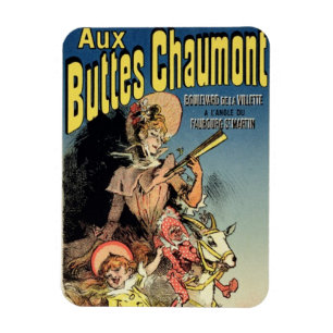 Magnet Flexible Reproduction d'une affiche publicitaire "Gif du No