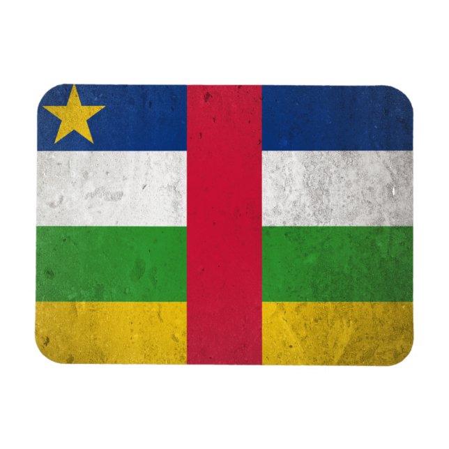Magnet Flexible République centrafricaine (Horizontal)
