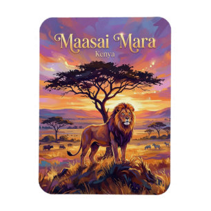 Magnet Flexible Réserve nationale du Maasai Mara Kenya