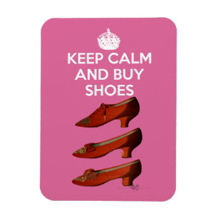 Magnet Flexible Restez calme Acheter Chaussures 2