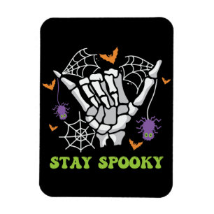 Magnet Flexible Restez Éffrayant Halloween Squelette main