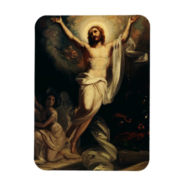 Magnet Flexible Résurrection du Christ par Robert Wilhelm Ekman  (Vertical)