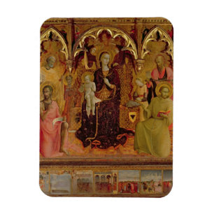 Magnet Flexible Retable de Madonna de la neige, c.1430-32 (