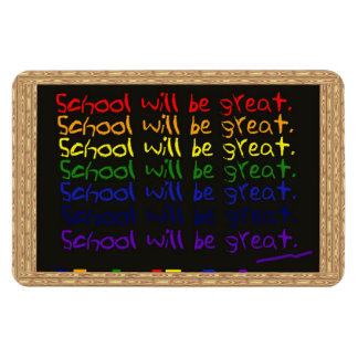Magnet Flexible Retour à l'écriture Blackboard de l'école