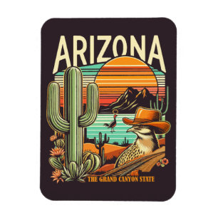 Magnet Flexible Retro Arizona