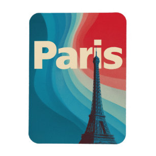 Magnet Flexible Retro Paris