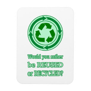 Magnet Flexible Réutiliser et recycler