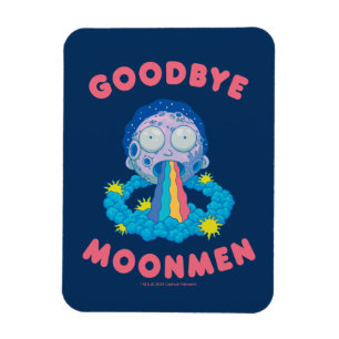 Magnet Flexible RICK ET MORTY™   Goodbye Moonmen