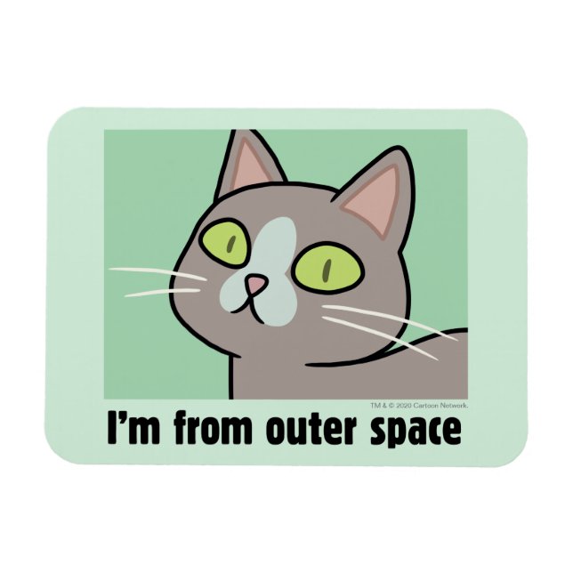 Magnet Flexible RICK ET MORTY™ | Je viens de l'espace extra-atmosp (Horizontal)