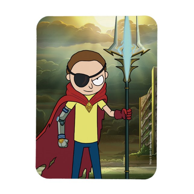 Magnet Flexible RICK ET MORTY™ | Morty mal (Vertical)