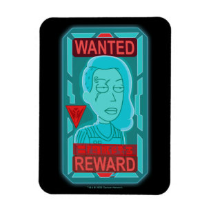 Magnet Flexible RICK ET MORTY™   Poster Recherché Space Beth