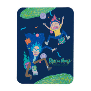 Magnet Flexible RICK ET MORTY™   Saut de portail infecté