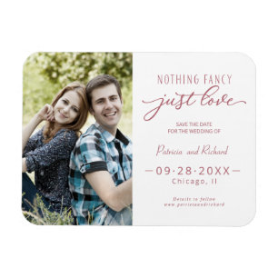 Magnet Flexible Rien de fantaisiste juste une photo de date de sau