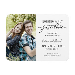 Magnet Flexible Rien de fantaisiste juste une photo de date de sau