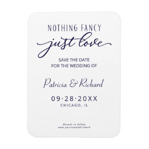 Magnet Flexible Rien de Fantastique Juste Amour Enregistrer La Dat