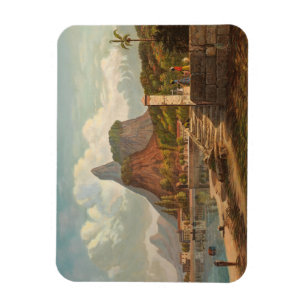 Magnet Flexible Rio de Janeiro, Mont Corcovado et Baie de Botafago