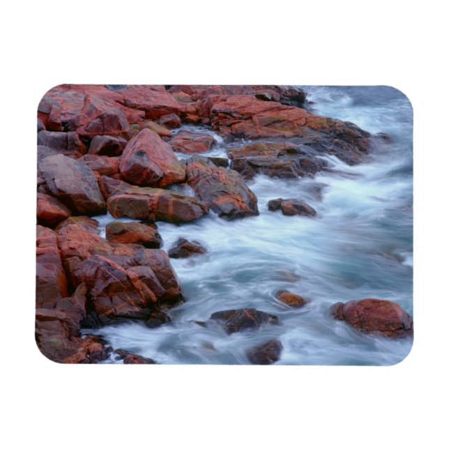 Magnet Flexible Rivage rocheux avec de l'eau, Canada (Horizontal)