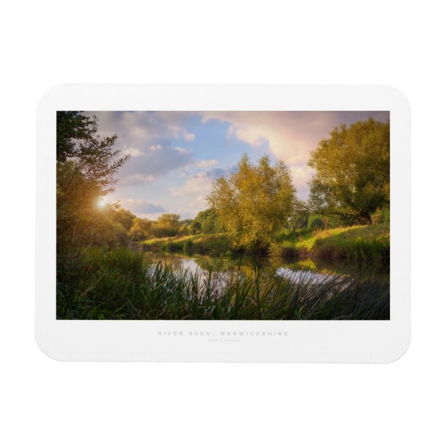 Magnet Flexible River Avon, Warwickshire (Horizontal)