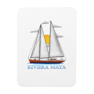 Magnet Flexible Riviera Maya Côtière Nautique Voilier
