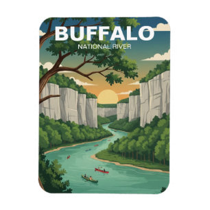 Magnet Flexible Rivière nationale Buffalo Arkansas