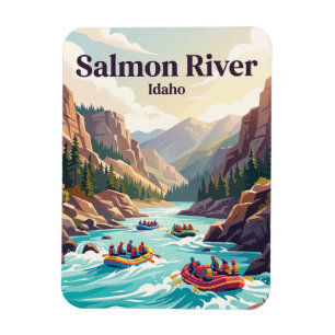 Magnet Flexible Rivière Salmon Idaho, États-Unis