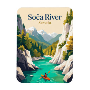Magnet Flexible Rivière Soca, Slovénie