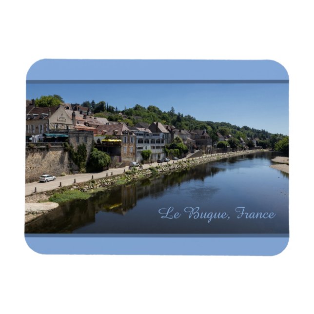 Magnet Flexible Rivière Vézère Le Bugue, Dordogne, France (Horizontal)