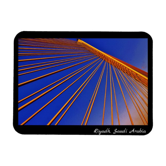 Magnet Flexible Riyad, Arabie Saoudite (Horizontal)