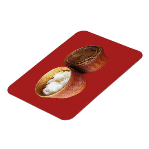 Magnet Flexible Riz épineux [Khao Niao] Thai Lao Food