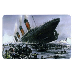 Magnet Flexible RMS de descente Titanic