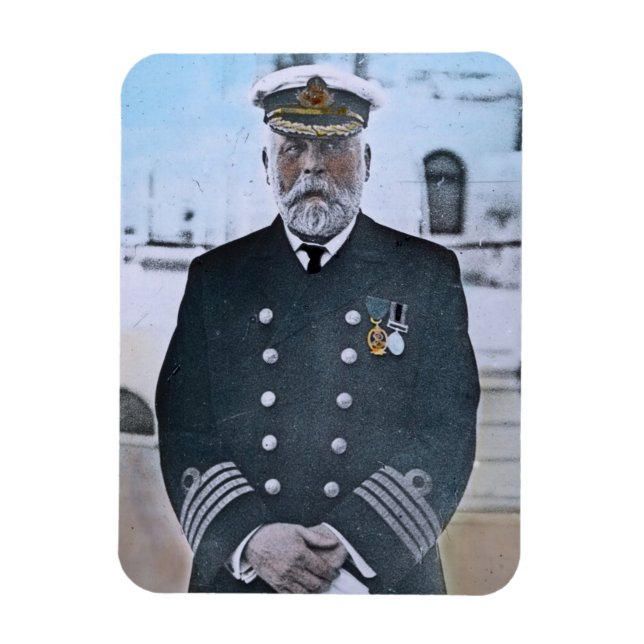 Magnet Flexible RMS Titanic Capitaine Edward J. Smith (Vertical)