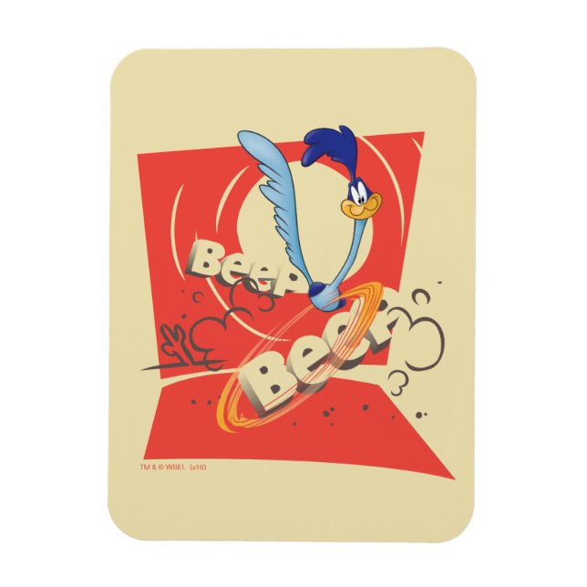 Magnet Flexible ROAD RUNNER™ BEEP BEEP!™ Graphique de coucher de s (Vertical)