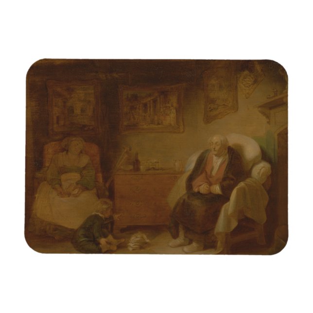 Magnet Flexible Robert Smirke - Les sept ans de l'homme (Horizontal)