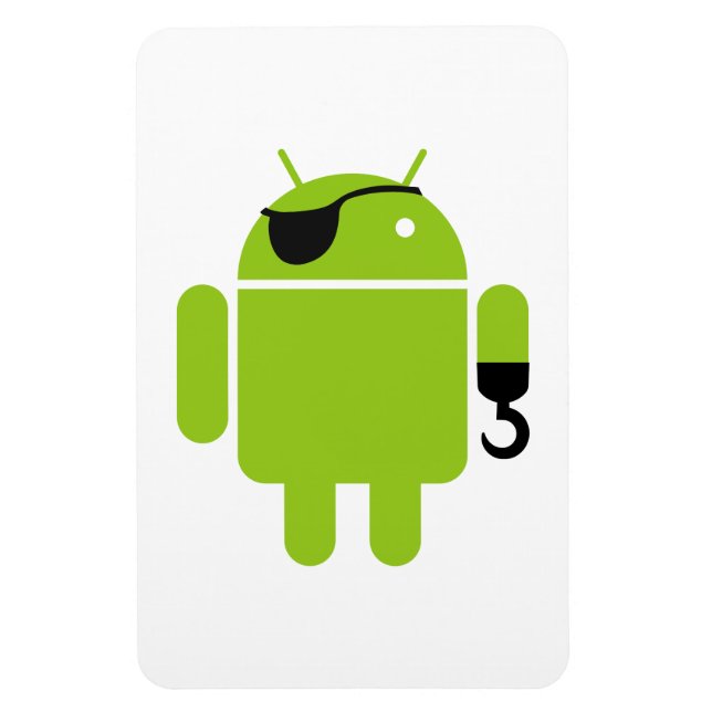 Magnet Flexible Robot Android puissant pirate (Vertical)