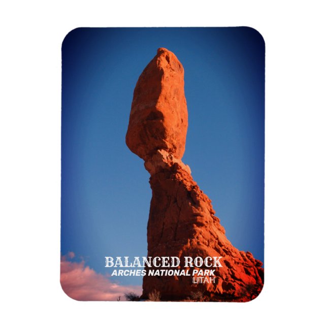Magnet Flexible Roche Balancée, Parc national des Arches, Utah (Vertical)